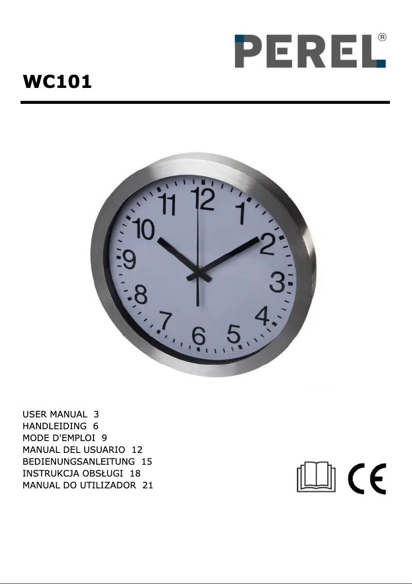 Página 1 del manual Manual de usuario Perel WC101