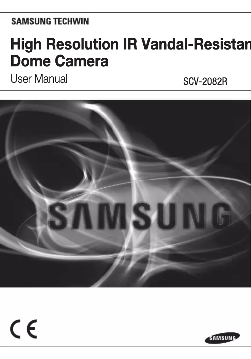 Página nº 1 - Manual de usuario Hanwha SCV-2082R