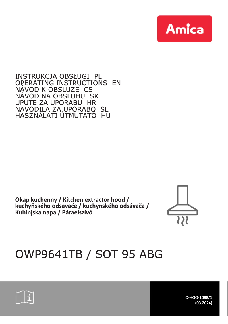 Imagen de la primera página del manual del dispositivo OWP9641TB
