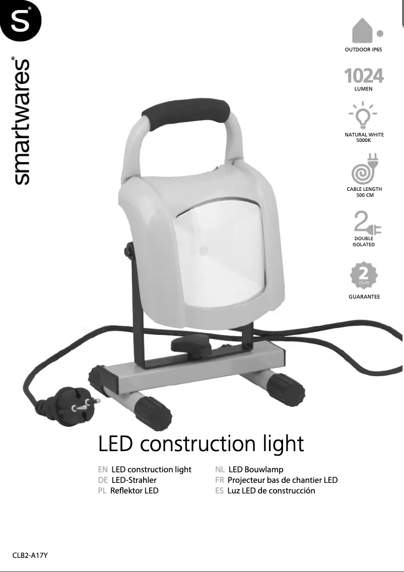 Página 1 del manual Manual de usuario Smartwares CLB2-A17Y