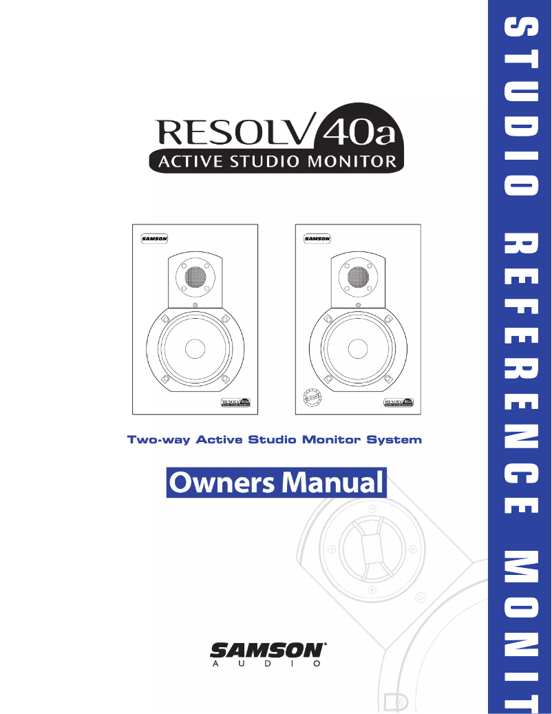 Página nº 1 - Manual de usuario Samson Resolv 40a