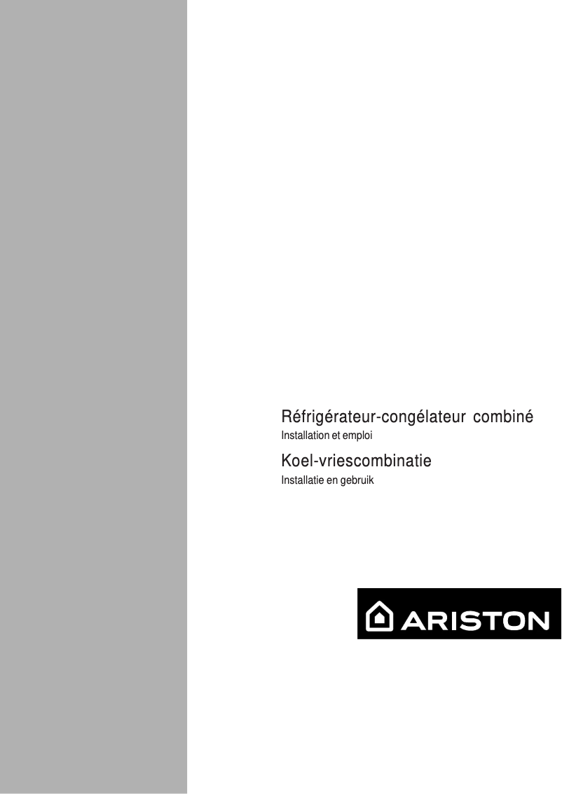 Página 1 del manual Manual de usuario Hotpoint Ariston BCS 312 A EU