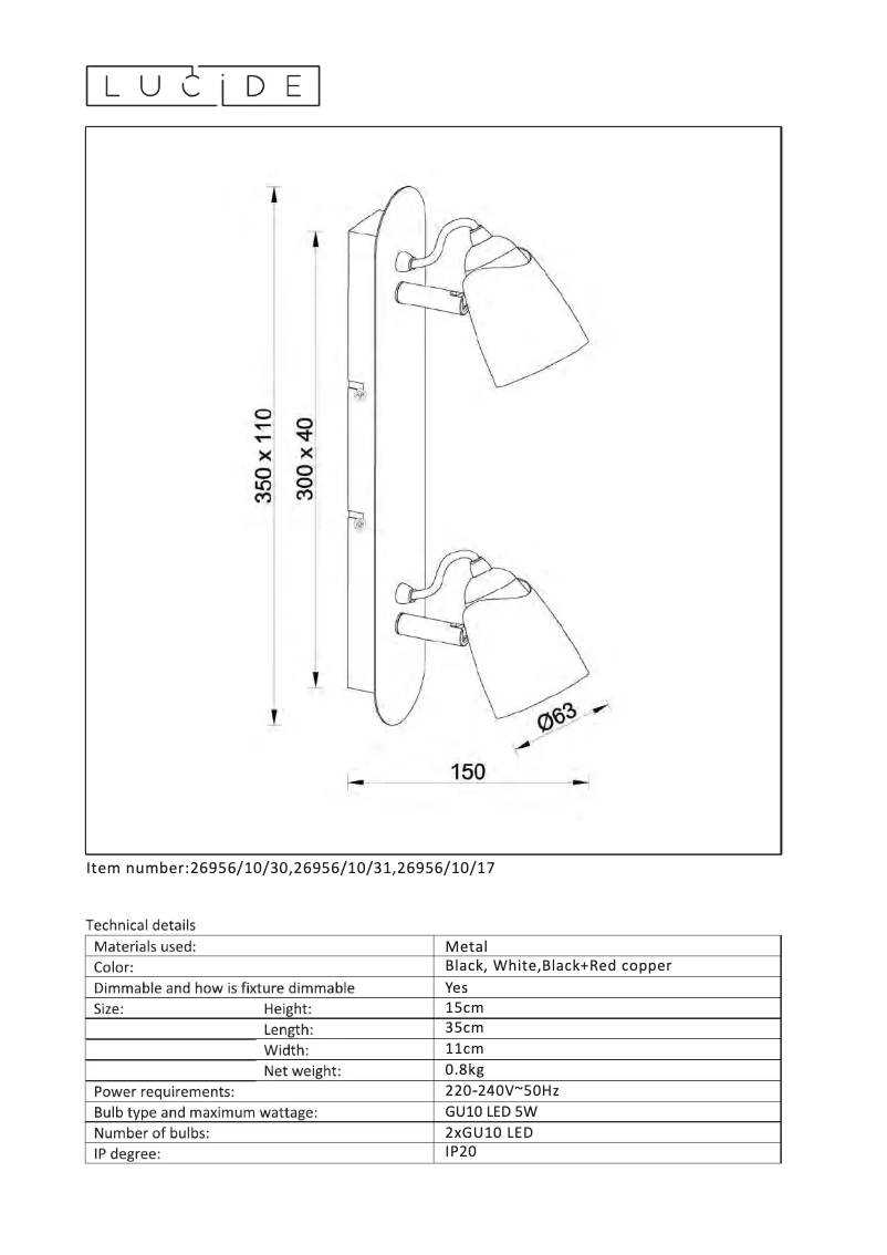 Imagen de la primera página del manual del dispositivo Ride 26956/10/30