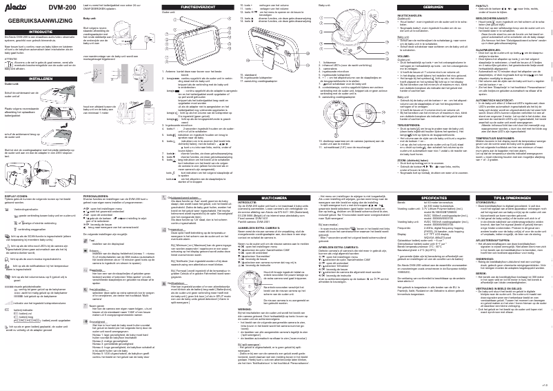 Página 1 del manual Manual de usuario Alecto DVM-200