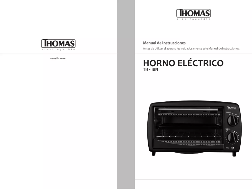 Página 1 del manual Manual de usuario Thomas TH-10N