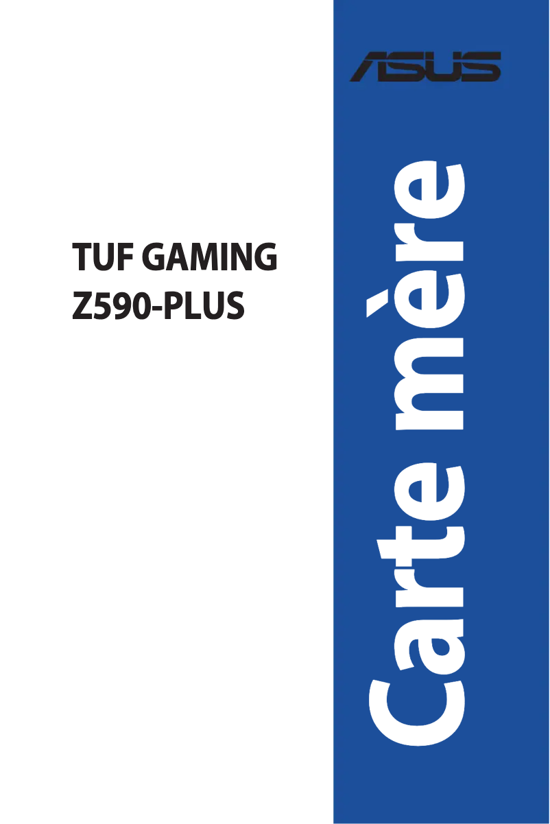 Página nº 1 - Manual de usuario Asus TUF Gaming Z590-PLUS