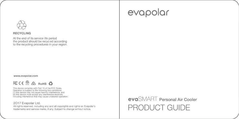 Imagen de la primera página del manual del dispositivo EV-3000