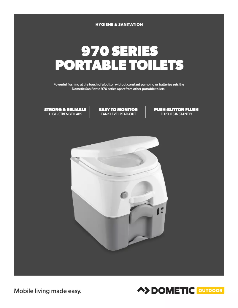 Página nº 1 - Ficha técnica Dometic 976