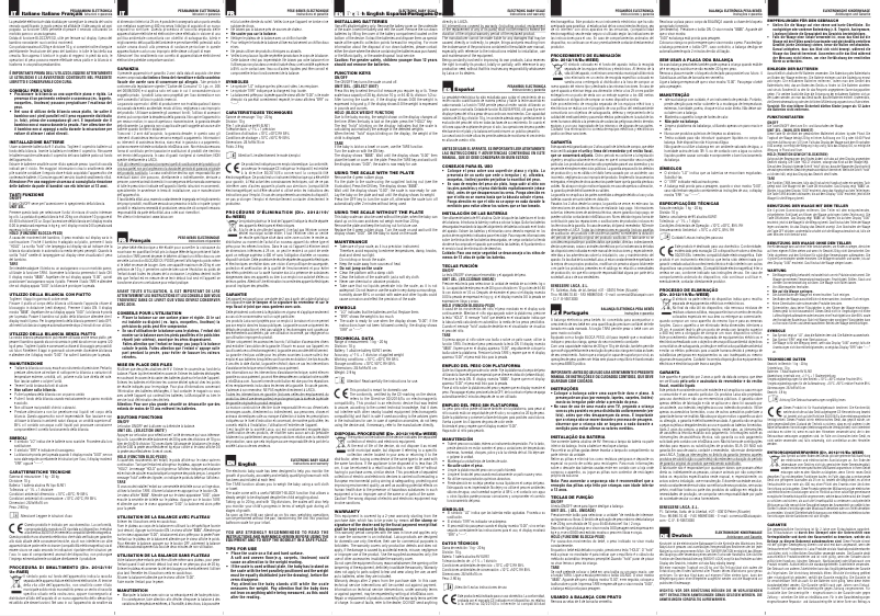 Imagen de la primera página del manual del dispositivo PS3004