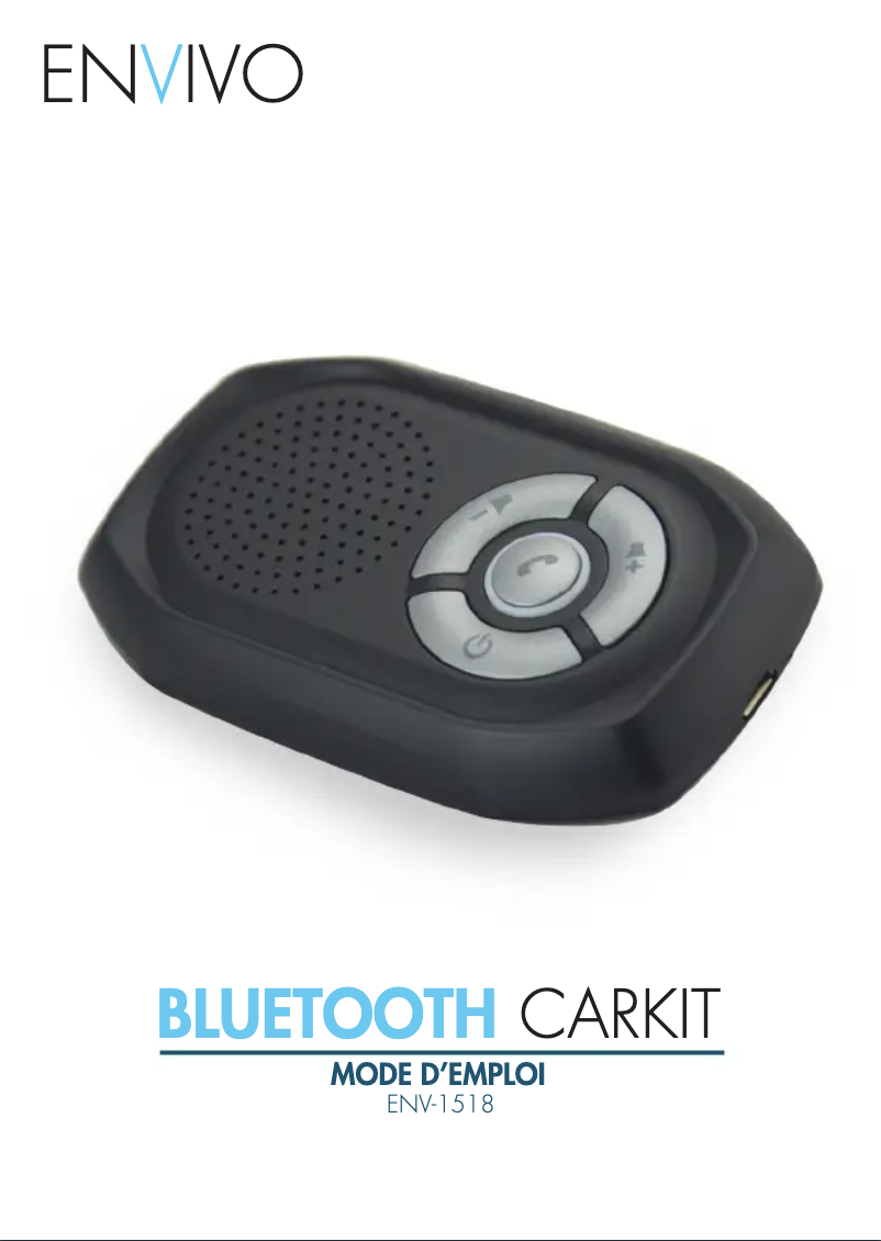 Imagen de la primera página del manual del dispositivo ENV-1518