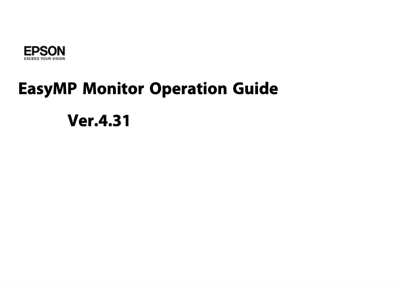 Página 1 del manual Manual de usuario Epson EB-X62