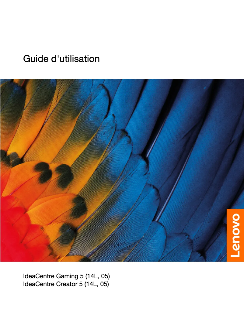 Imagen de la primera página del manual del dispositivo IdeaCentre Gaming 5