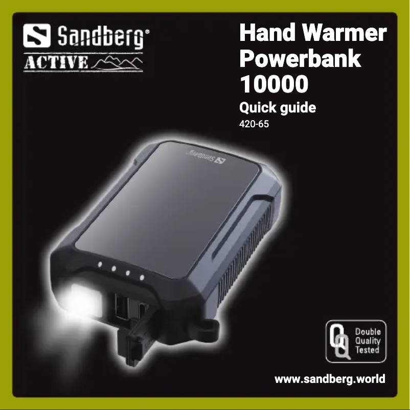 Imagen de la primera página del manual del dispositivo 420-65