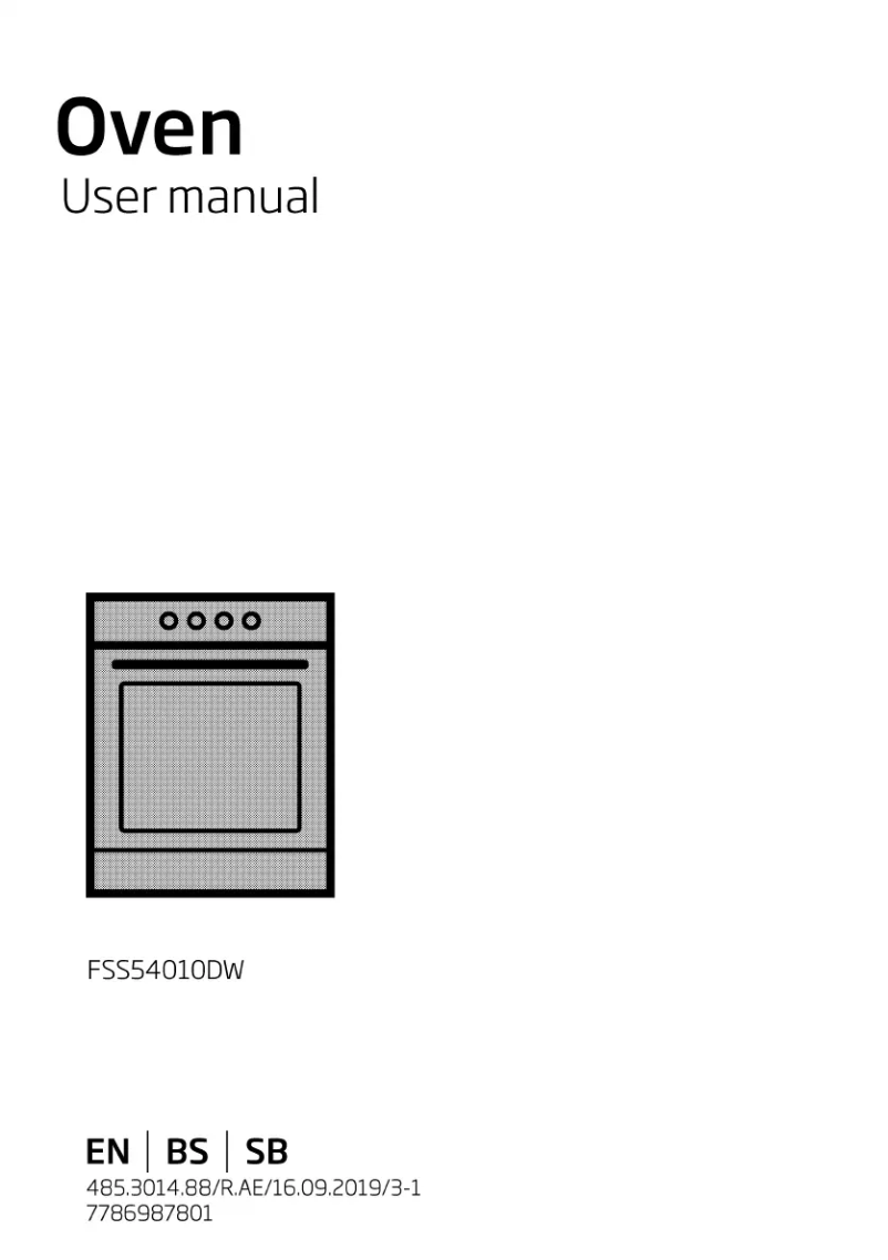 Imagen de la primera página del manual del dispositivo FSS54010DW