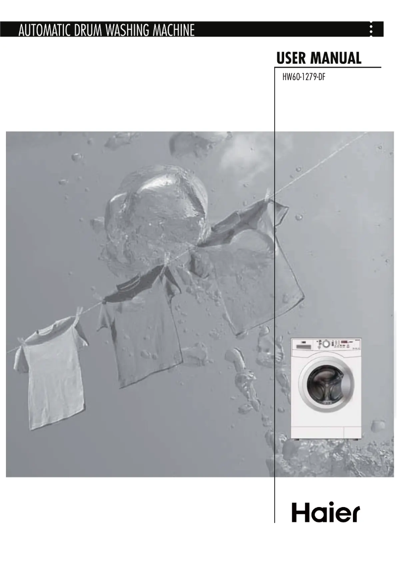 Página 1 del manual Manual de usuario Haier HW60-1279-F