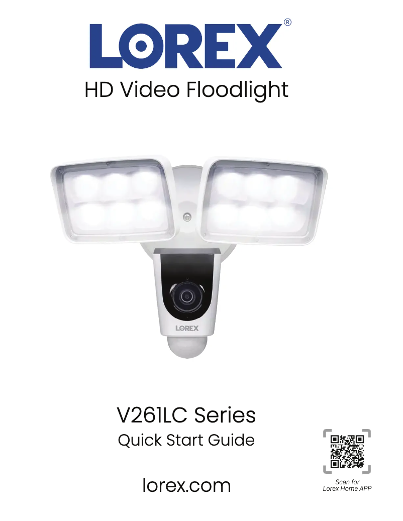 Imagen de la primera página del manual del dispositivo V261LCD-E