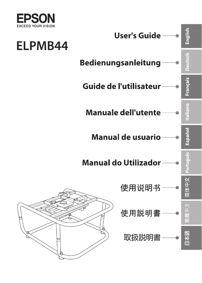 Página 1 del manual Guía de instalación Epson PowerLite Pro Z9900W
