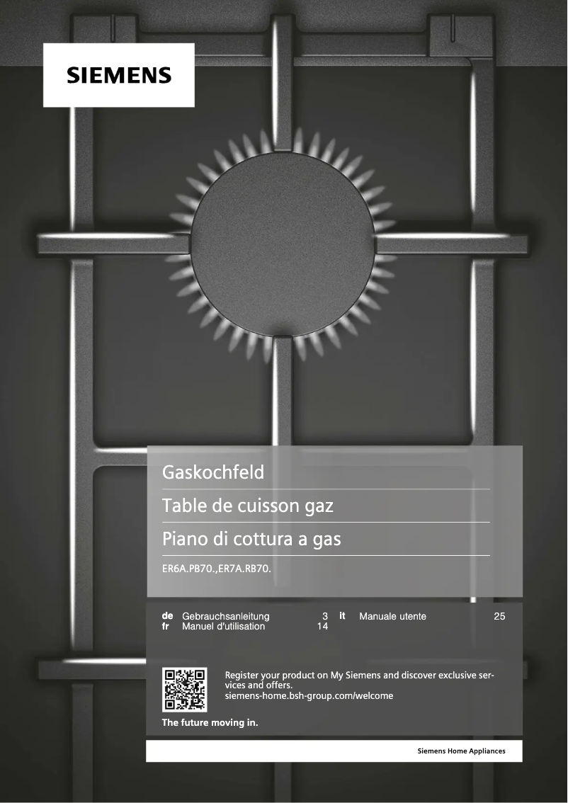 Imagen de la primera página del manual del dispositivo ER7A6RB70D