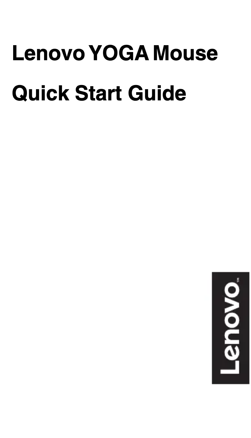 Página nº 1 - Manual de usuario Lenovo Yoga