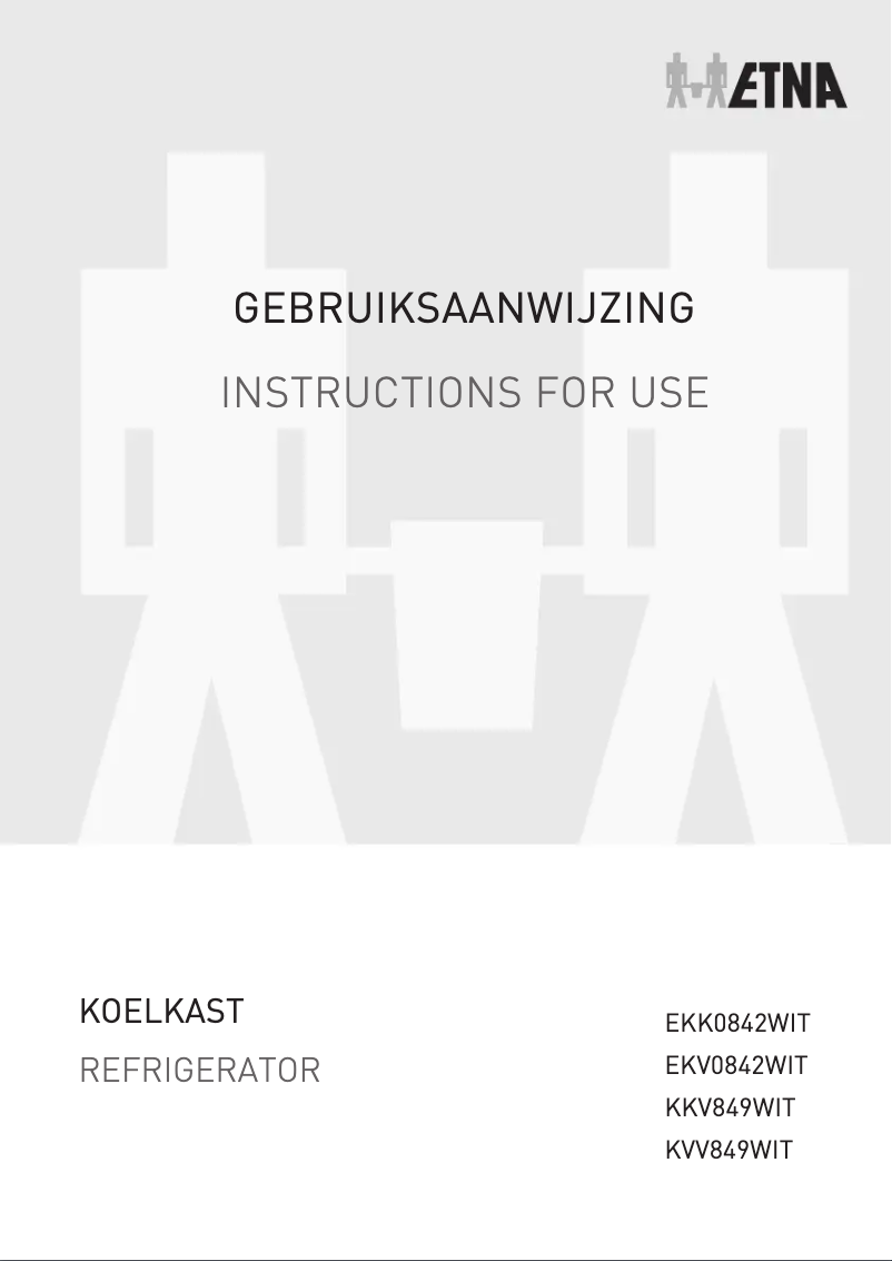 Imagen de la primera página del manual del dispositivo EKV0842WIT