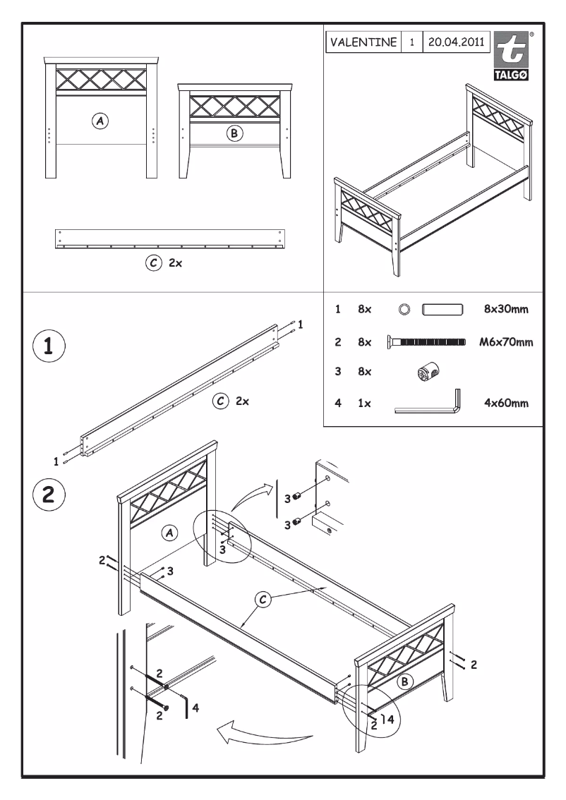 Imagen de la primera página del manual del dispositivo Valentine Junior