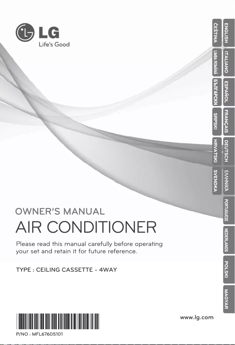 Página 1 del manual Manual de usuario LG ARNU18GTEC2