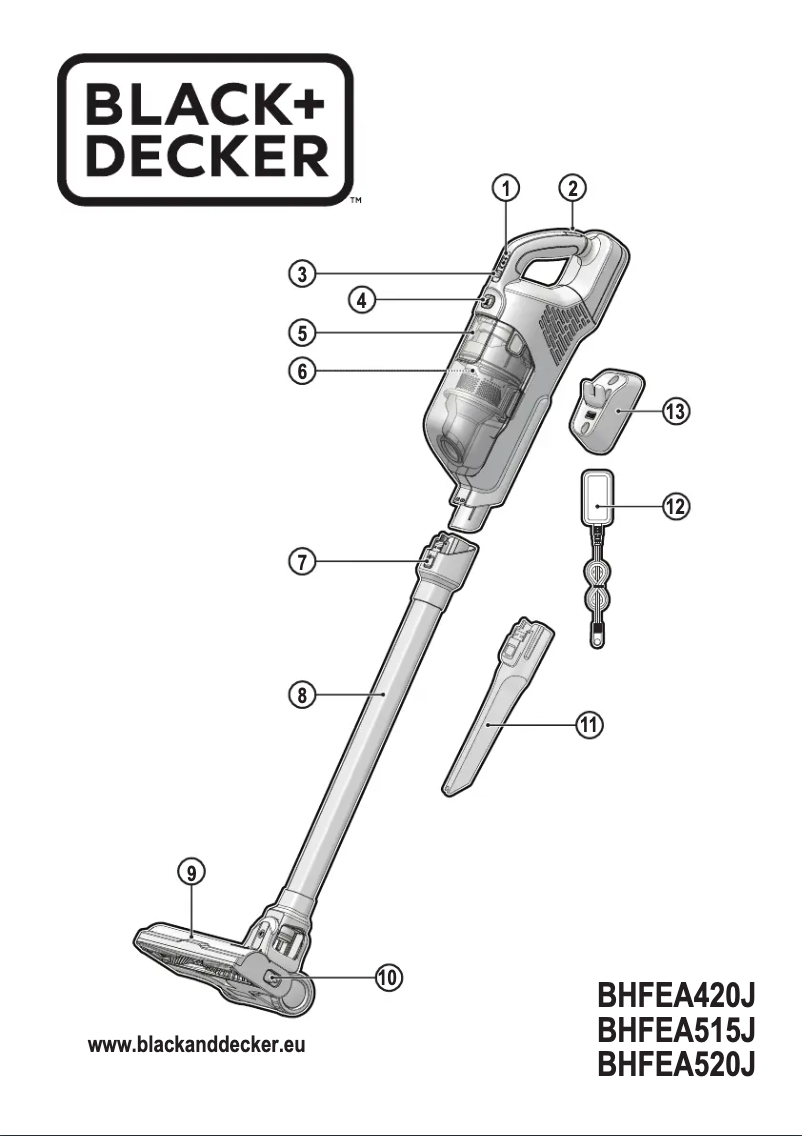 Imagen de la primera página del manual del dispositivo BHFEA520J