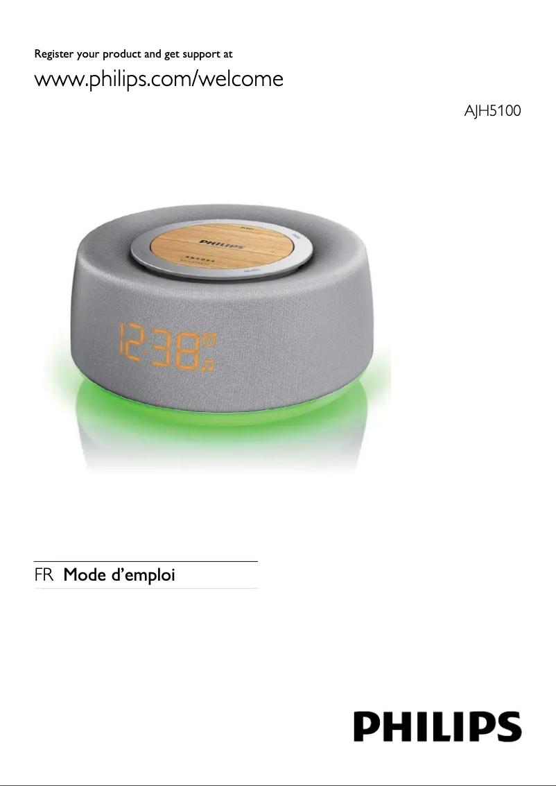 Imagen de la primera página del manual del dispositivo AJH5100