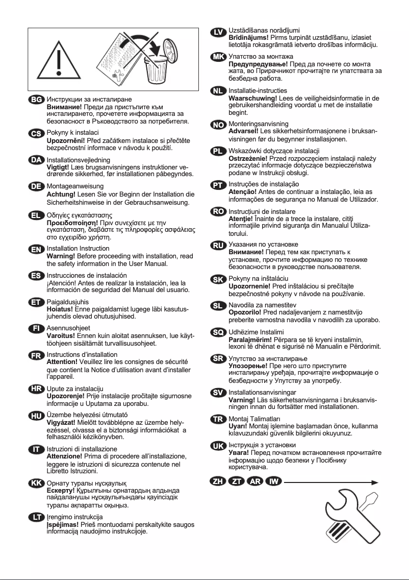 Imagen de la primera página del manual del dispositivo LTR63ECO