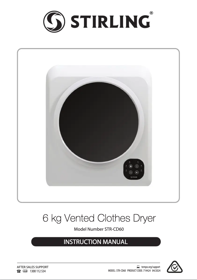 Página 1 del manual Manual de usuario Stirling STR-CD60