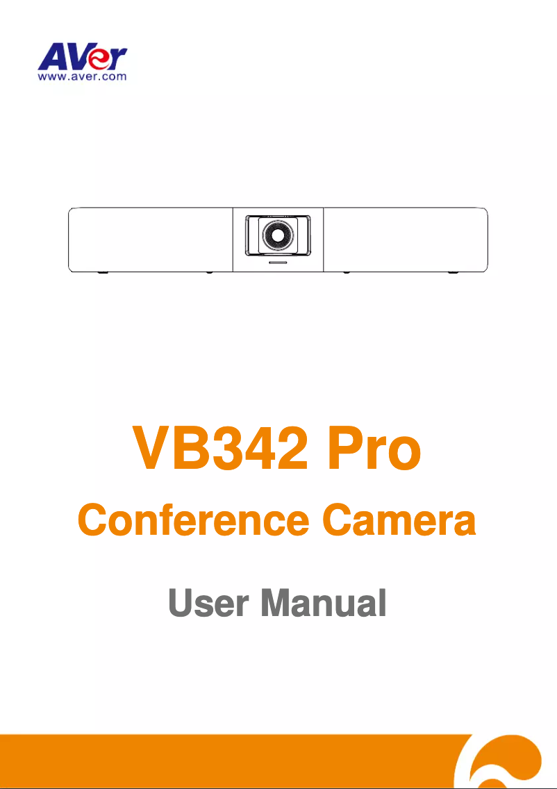 Imagen de la primera página del manual del dispositivo VB350 Pro