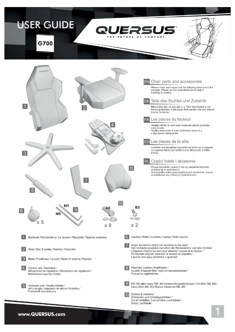 Imagen de la primera página del manual del dispositivo Geos 702