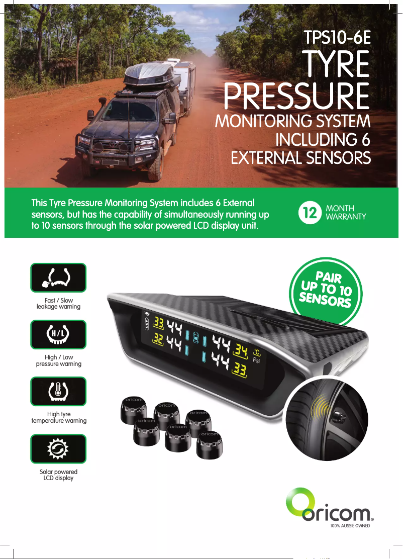 Imagen de la primera página del manual del dispositivo TPS10-6E