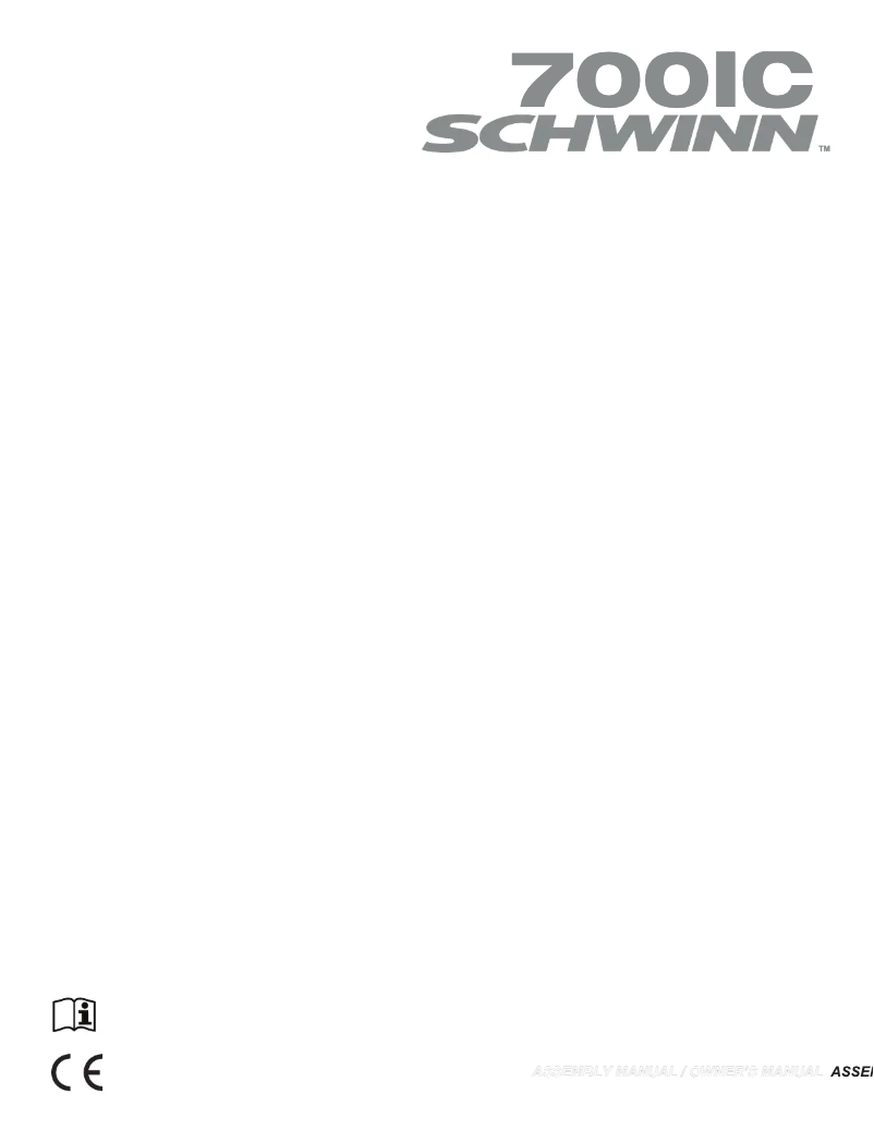 Página 1 del manual Manual de usuario Schwinn IC7