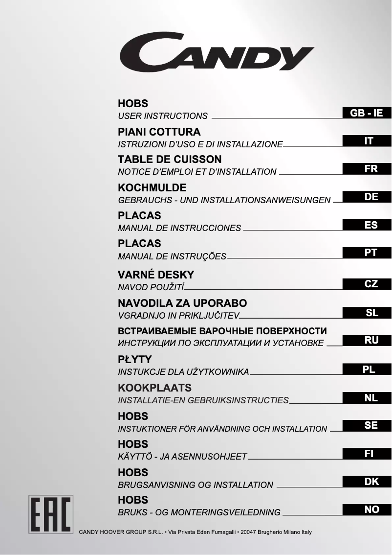 Imagen de la primera página del manual del dispositivo CH630C