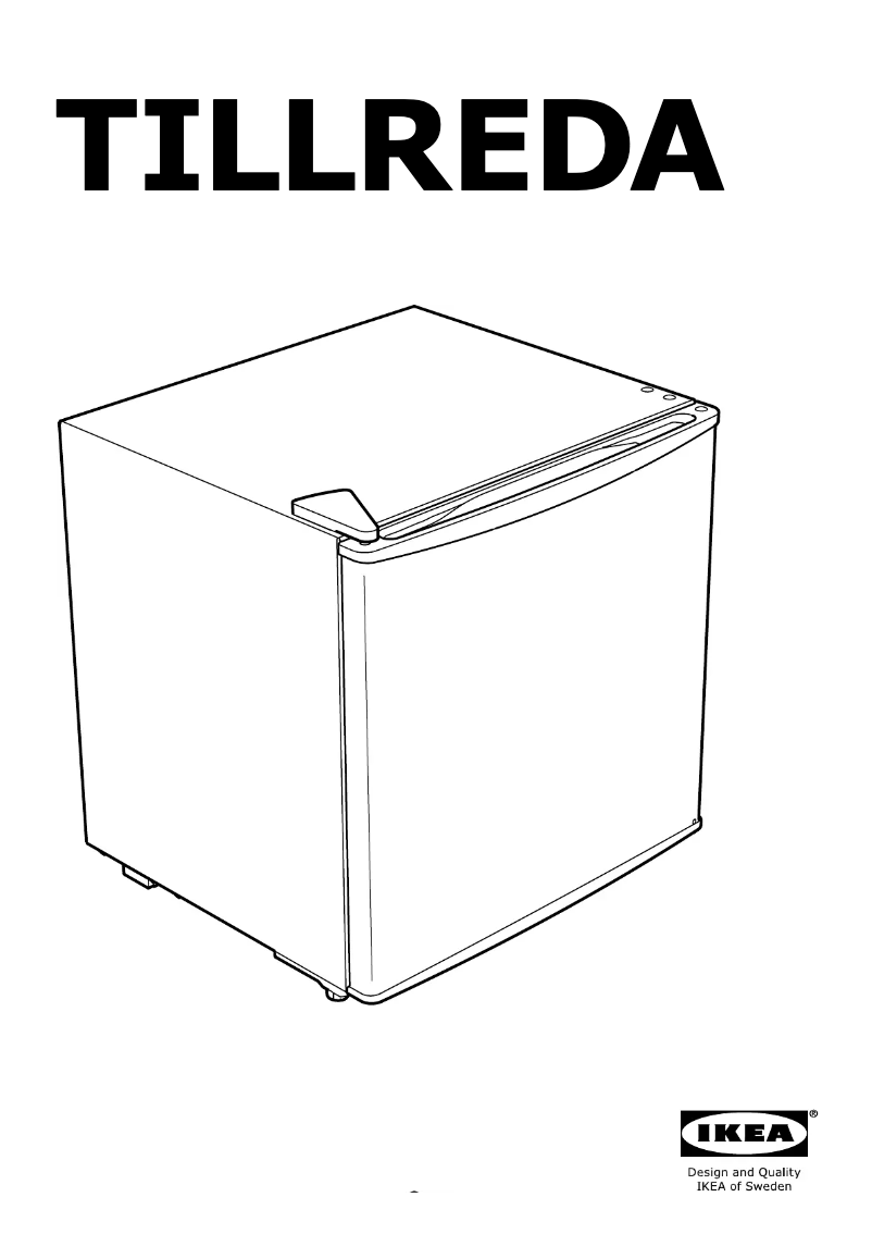 Página 1 del manual Instrucciones / montaje Ikea TILLREDA