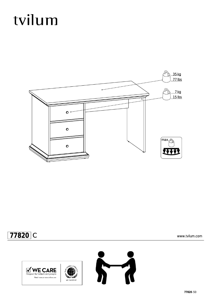 Página 1 del manual Manual de usuario Wehkamp Windesheim