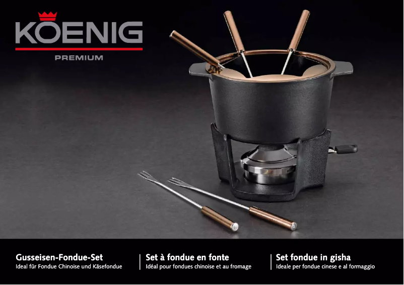 Página 1 del manual Manual de usuario Koenig B02221