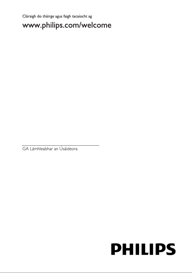 Imagen de la primera página del manual del dispositivo 42PFL3108H