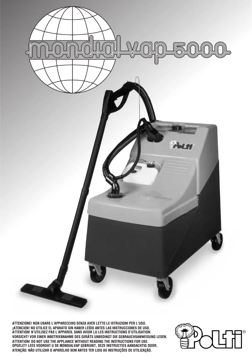 Imagen de la primera página del manual del dispositivo Mondial VAP 5000