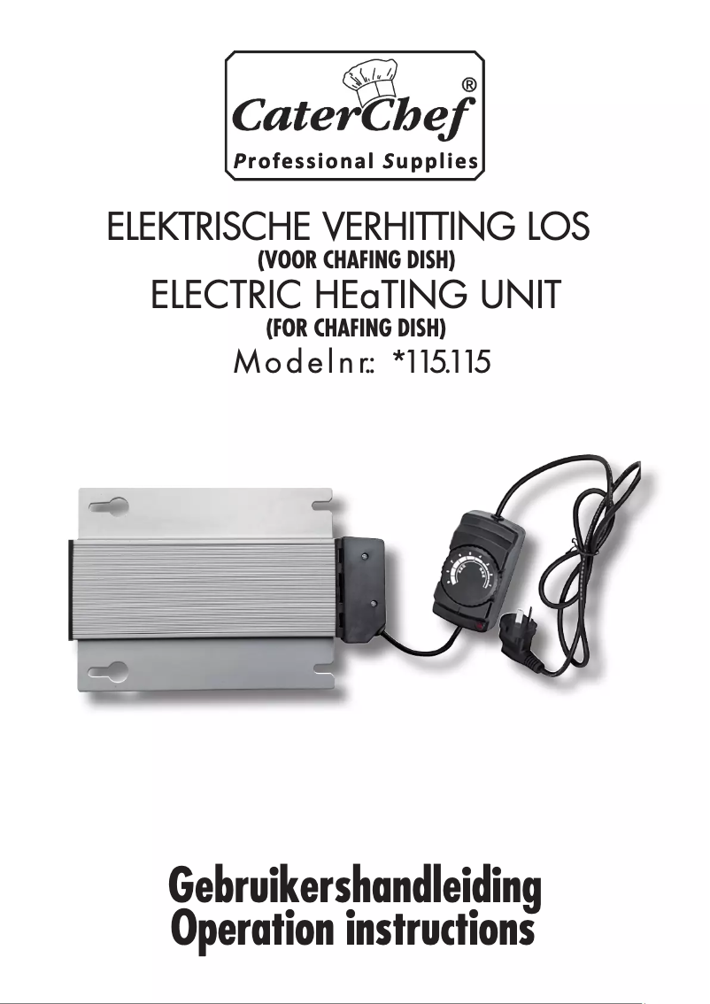 Imagen de la primera página del manual del dispositivo 115115