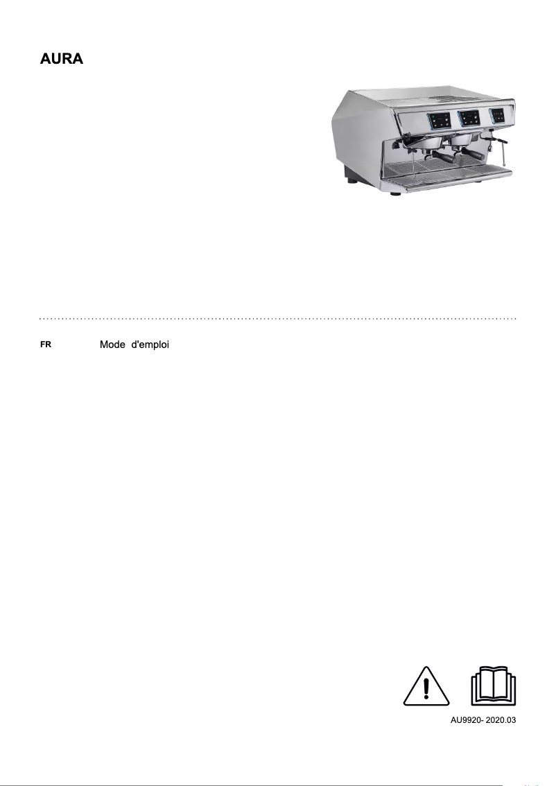 Página 1 del manual Manual de usuario UNIC AURA 2