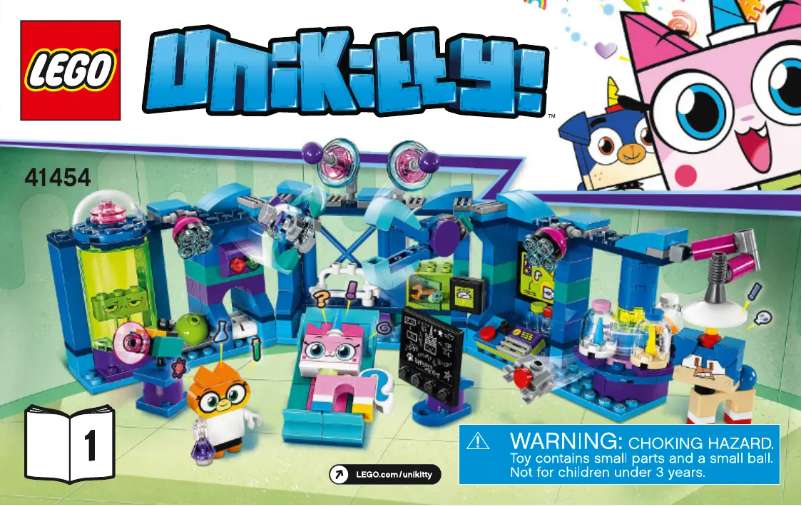 Imagen de la primera página del manual del dispositivo Unikitty 41454