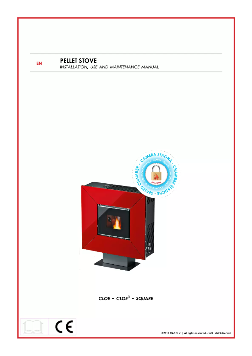 Imagen de la primera página del manual del dispositivo CLOE