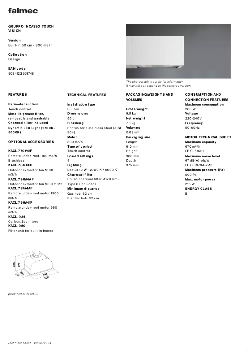 Imagen de la primera página del manual del dispositivo Gruppo Incasso