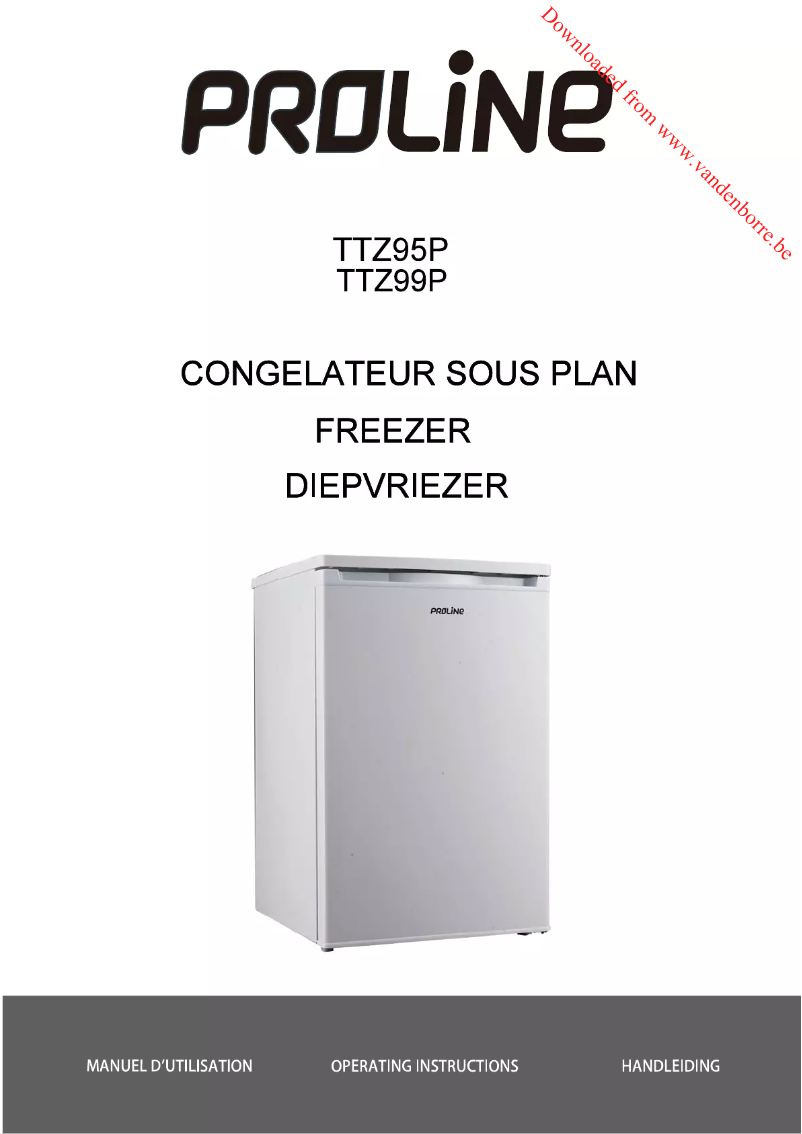 Imagen de la primera página del manual del dispositivo TTZ95P