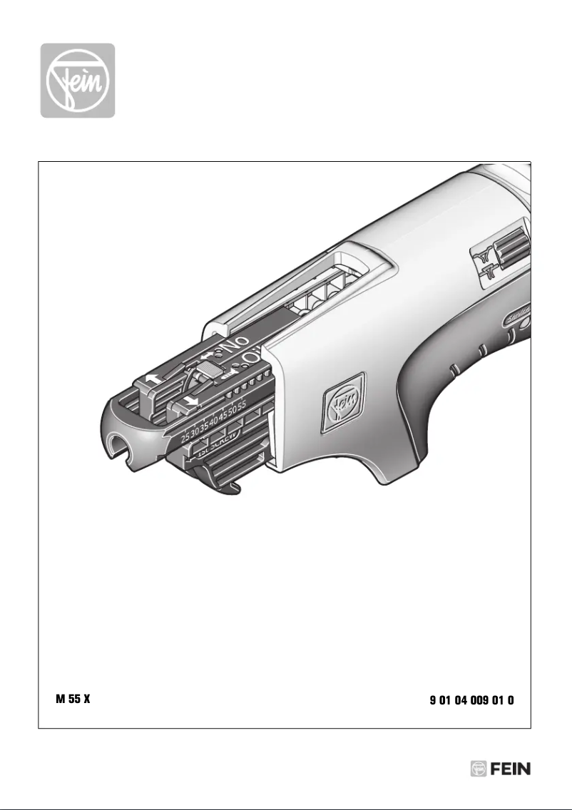 Imagen de la primera página del manual del dispositivo M 55 X