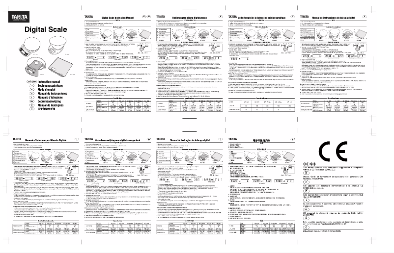 Imagen de la primera página del manual del dispositivo KD-403