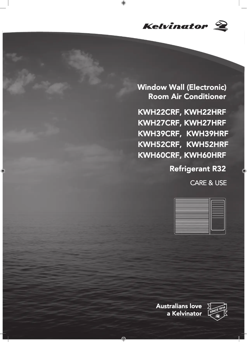 Página 1 del manual Manual de usuario Kelvinator KWH60HRF
