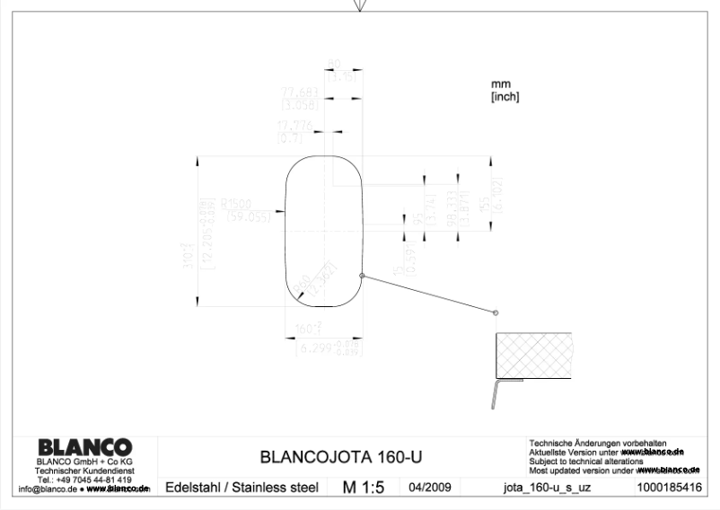 Imagen de la primera página del manual del dispositivo JOTA 160-UB